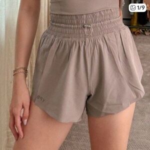 Abercrombie & Fitch Women's Brown Athletic Shorts YPB